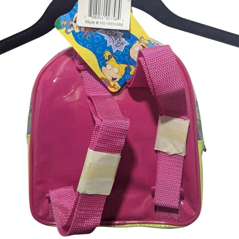 Rugrats Mini Backpack Kids‎ One Size Pink Clear New NWT Vintage 1999 Nickelodeon